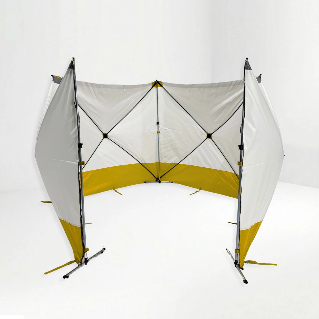 Mampara Amarilla / Blanca - Alta visibilidad