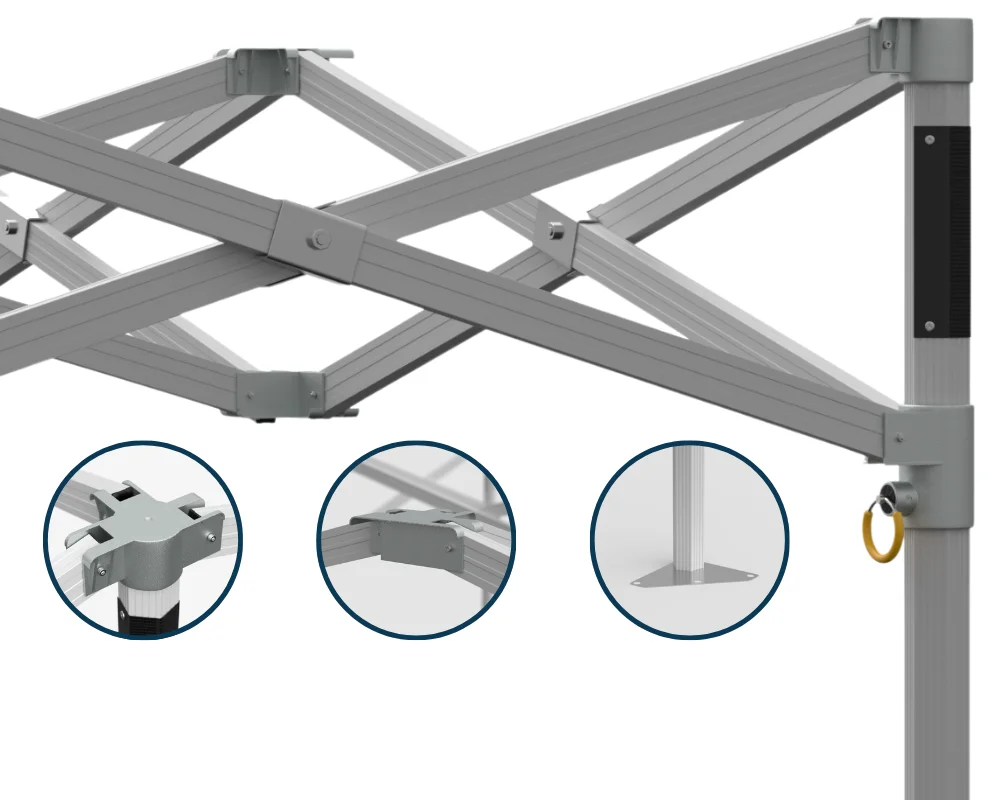 Carpa plegable gama superior 50mm