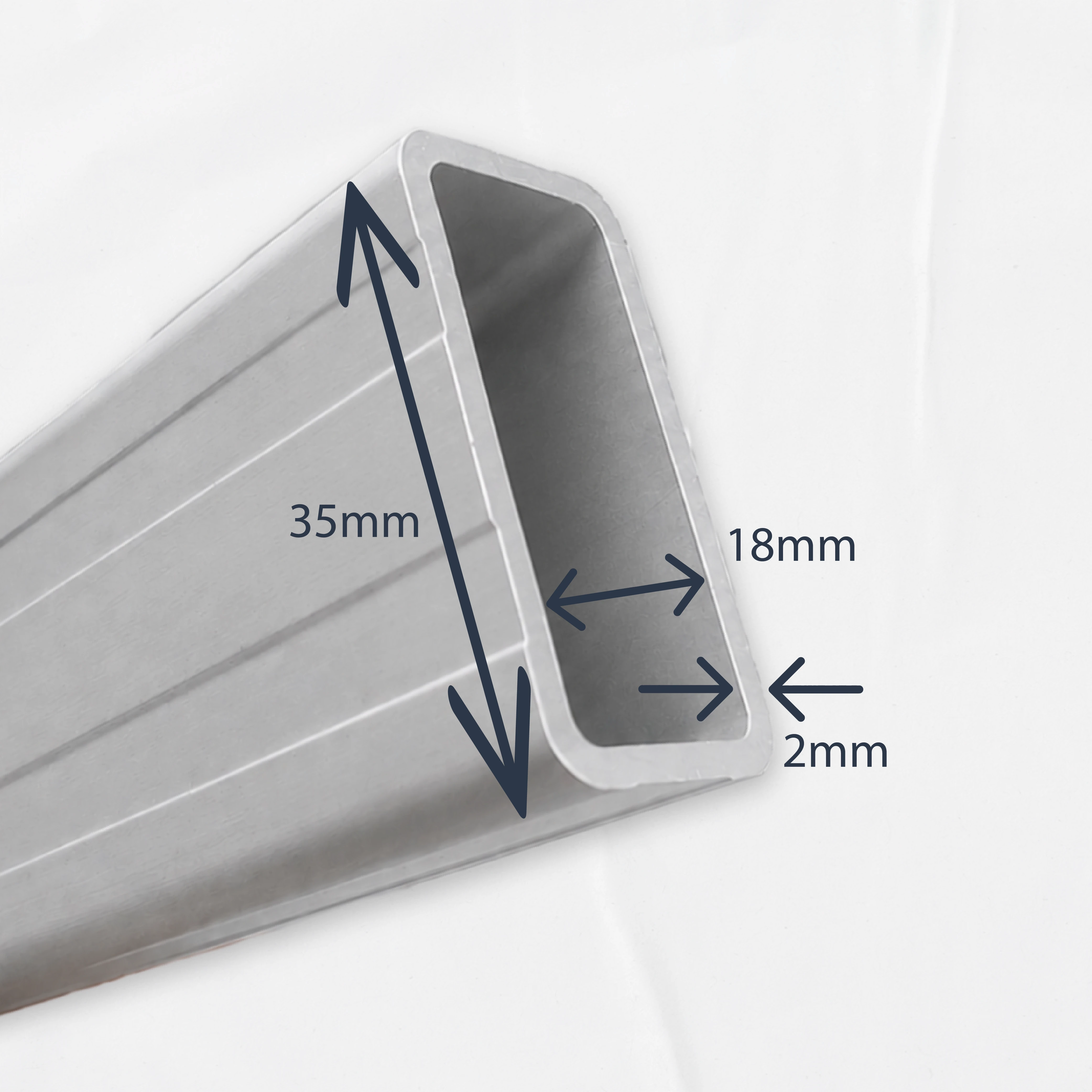 Crucetas de la estructura Hexagonal 57x50x2,5mm - carpa plegable Modelo Superior