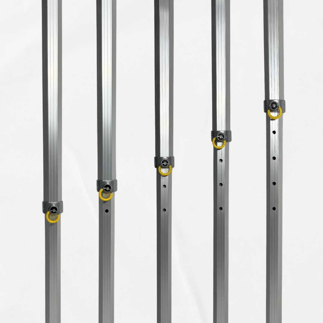 5 niveles de altura ajustable en carpa plegable Gama Superior