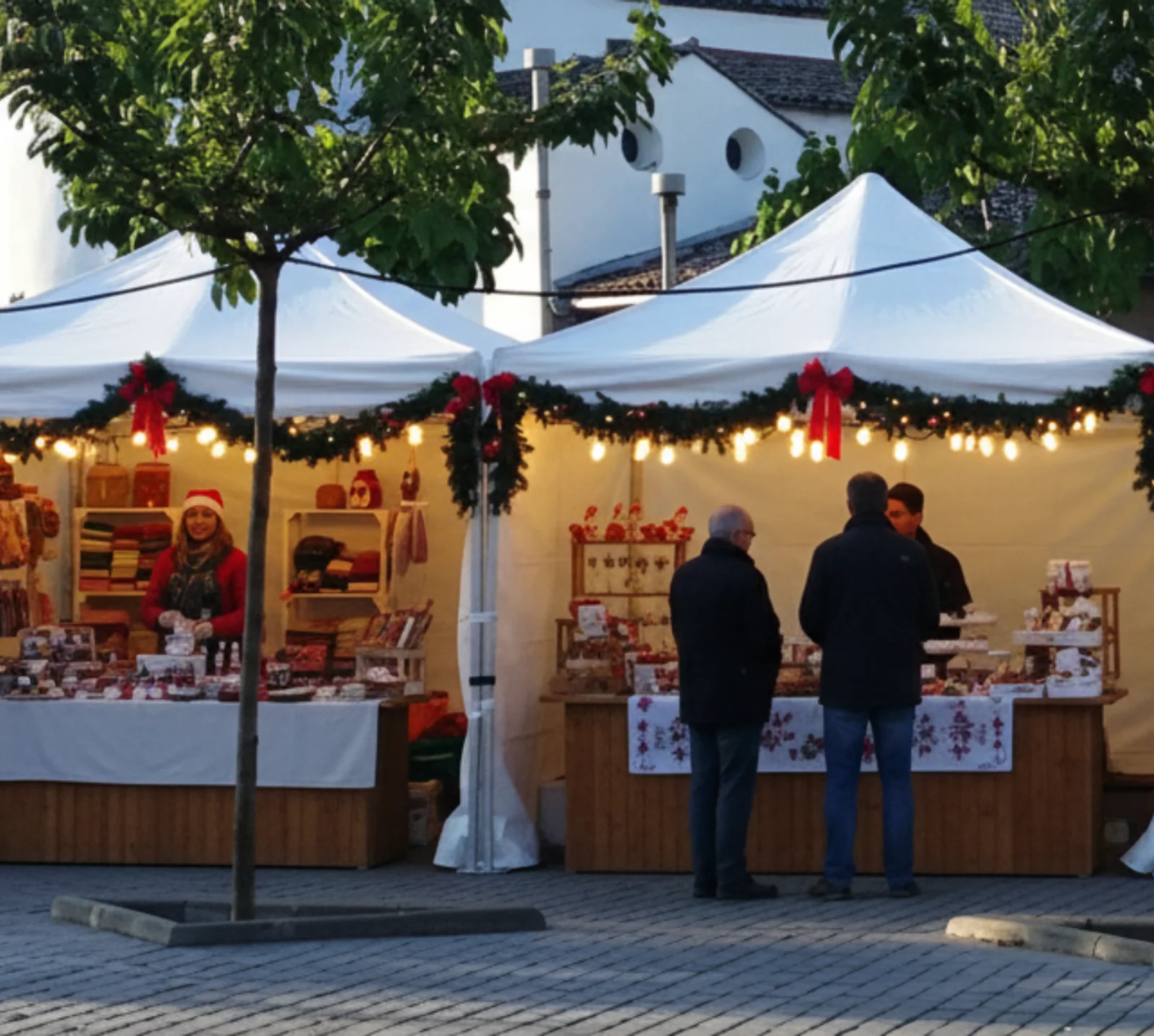 Mercados navideños - 60 carpas 3x3m modelo medio