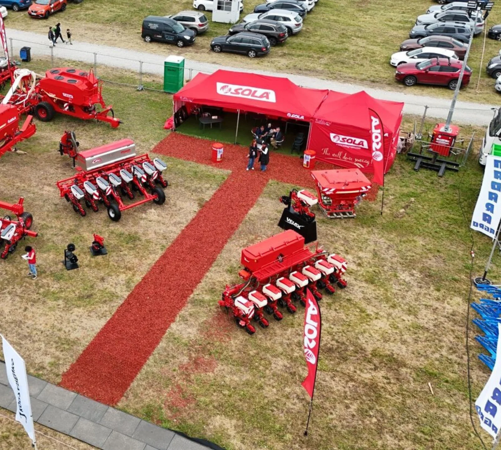 SOLA Maquinaria - Carpa 6x3m y 3x3m superior