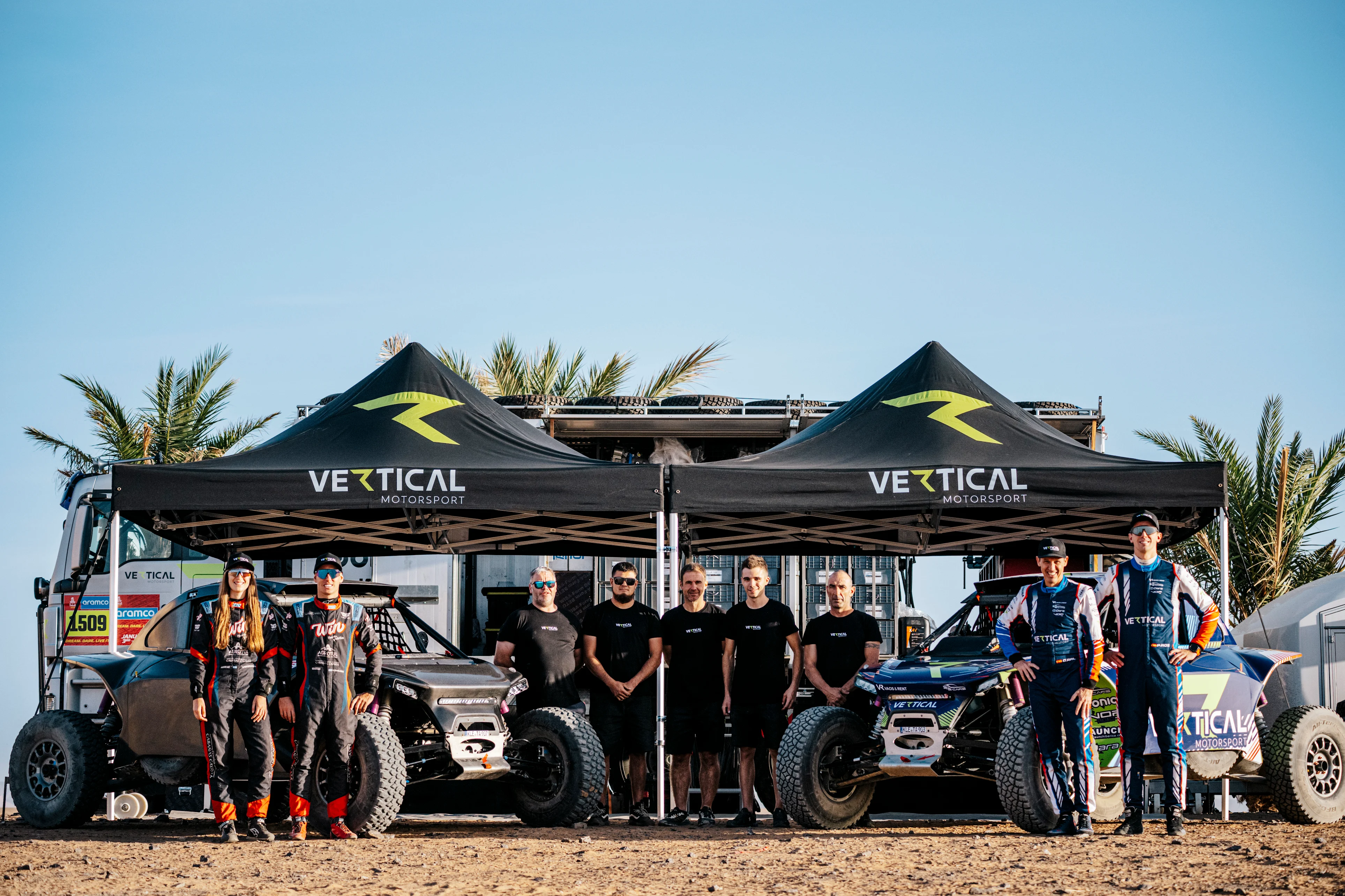 Vertical - Rally Montaña - 2 Carpas 3x3m modelo superior